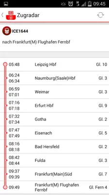 DB Zugradar android App screenshot 0